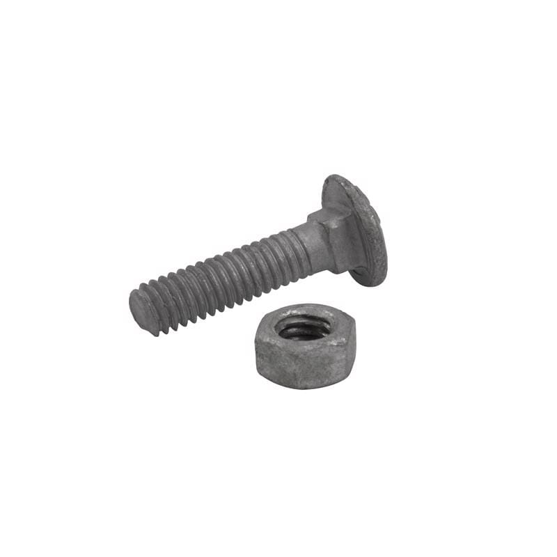 Yardgard 328502C 5/16 in. X 1-1/4 in. L Galvanized Steel Carriage Bolt 20 pk