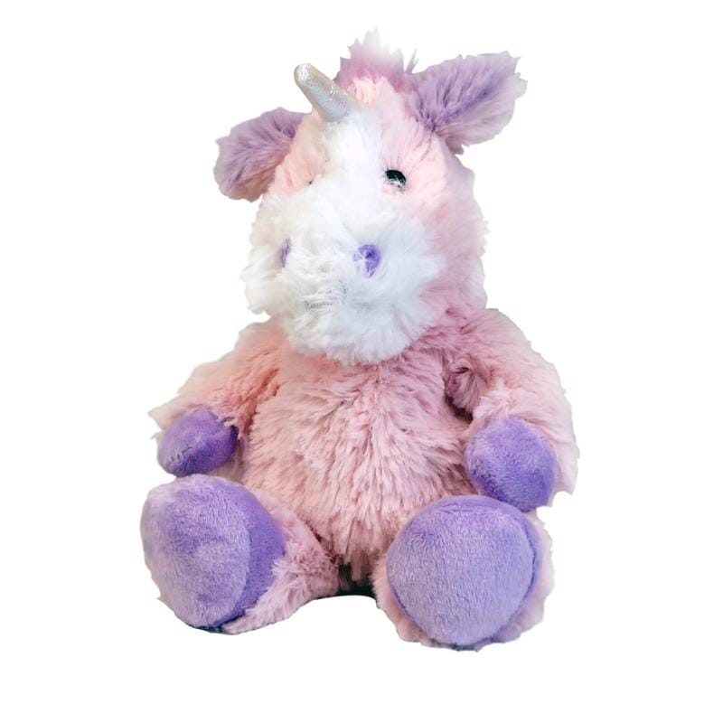 Warmies CPJ-UNI-1 Junior Unicorn Stuffed Animals Pink/Purple 1 pc