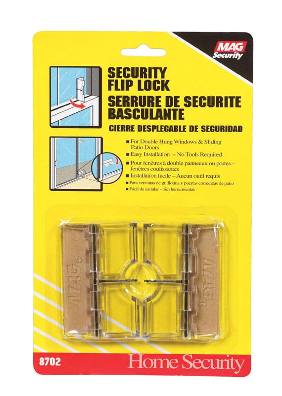 Prime-Line U 9842 Lucite Indoor and Outdoor Sliding Door Lock