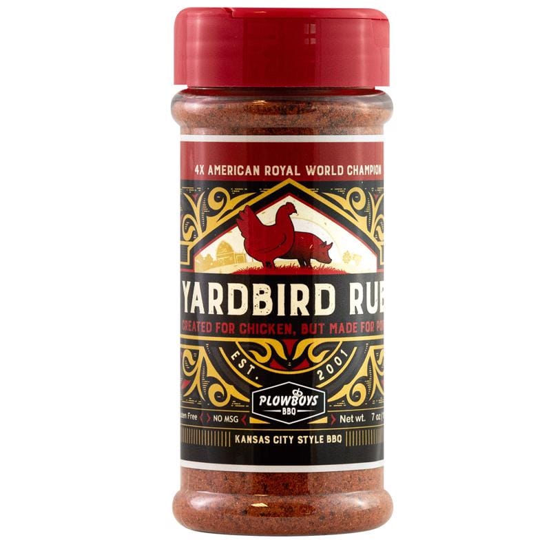 Plowboys BBQ PF02007-6 Yardbird BBQ Rub 7 oz