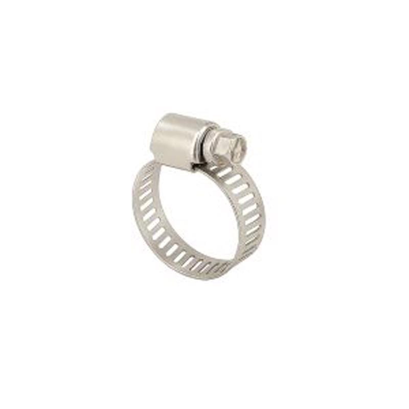 Power Sentry HC-006-25 Green Life Distribution 3/8 in to 5/8 in. SAE 16 Hose Clamp Stainless Steel Band