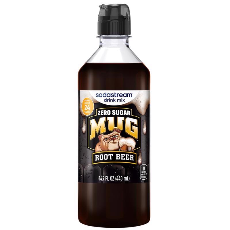 Sodastream 1925637010 Mug Root Beer Zero Sugar Soda Mix 440 ml 1 pk