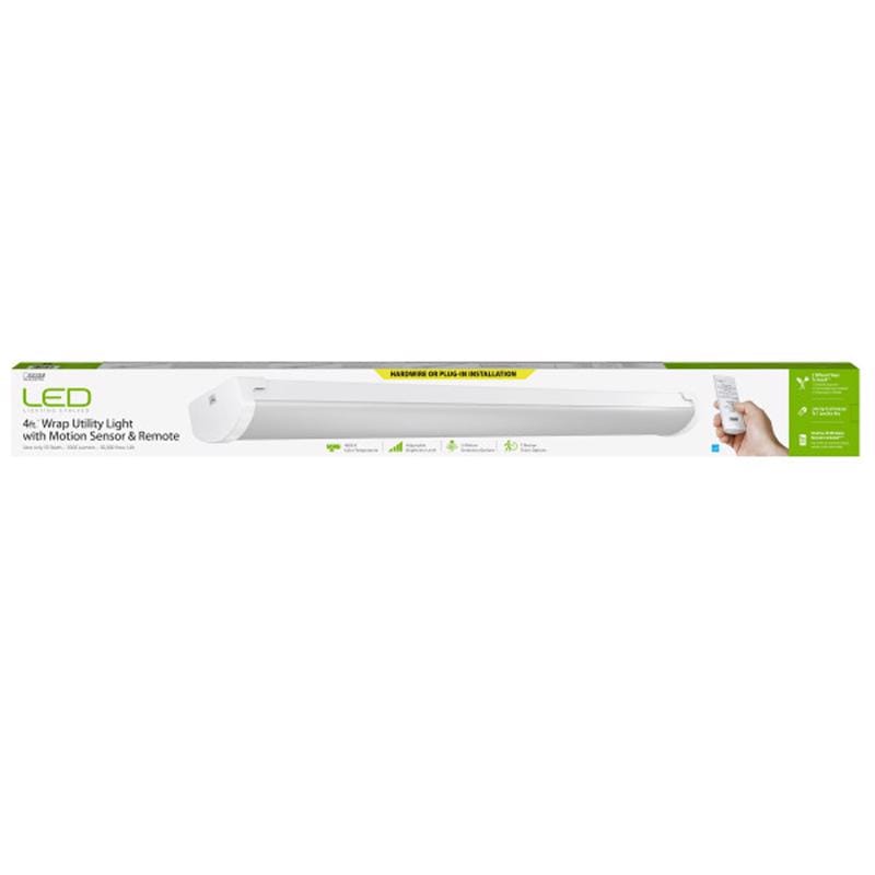 Feit WRAP/4C/840IRMM 48 in. 1-Light lights 55 W LED Utility Light
