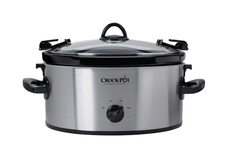 Crock-Pot 2131382 Cook and Carry 6 qt Silver Stainless Steel Slow Cooker