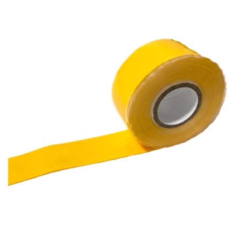 Dewalt DXDP810100 Silicone Tool Tape 12 ft. L Black/Yellow 1 pc