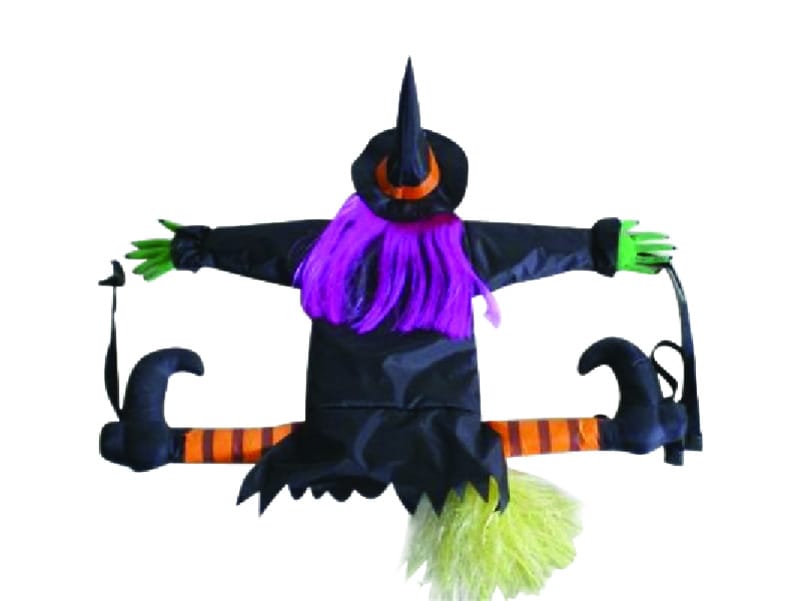 Gemmy 60073 2 ft. Crashing Witch Hanging Decor