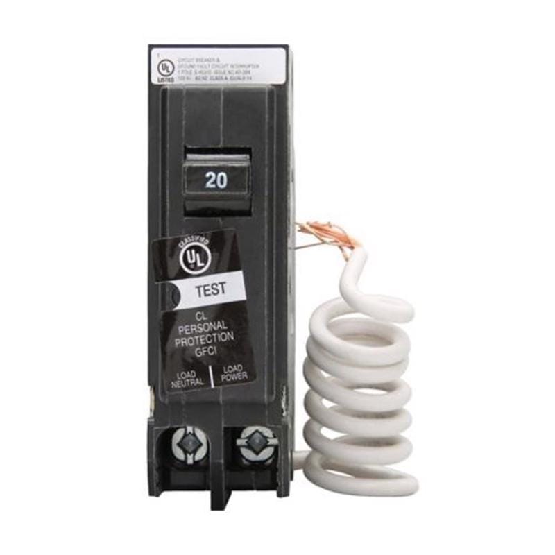 Eaton CLGF120 20 amps GFCI Single Pole Circuit Breaker