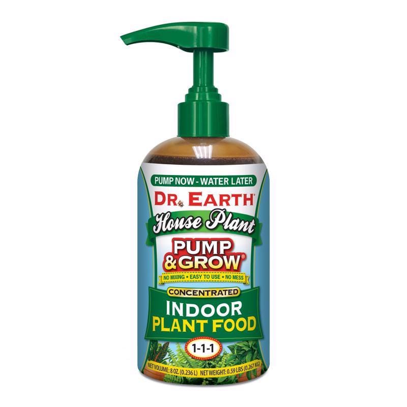 DR. Earth 1072 Pump & Grow Organic Liquid Concentrate Plant Food 8 oz