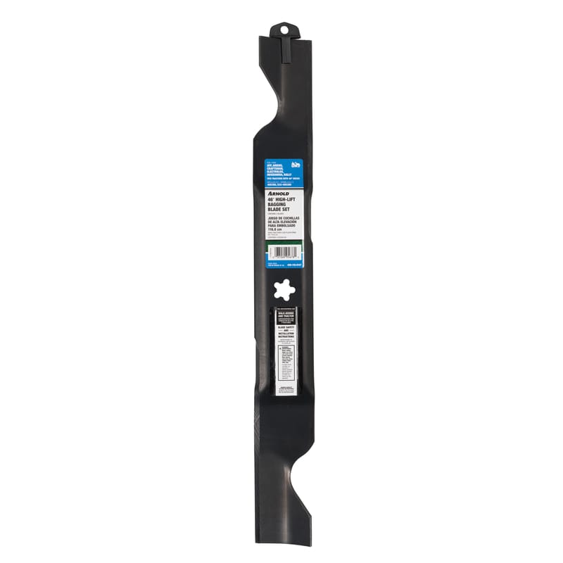 Arnold 490-110-0147 46 in. High-Lift Mower Blade Set For Riding Mowers 2 pk