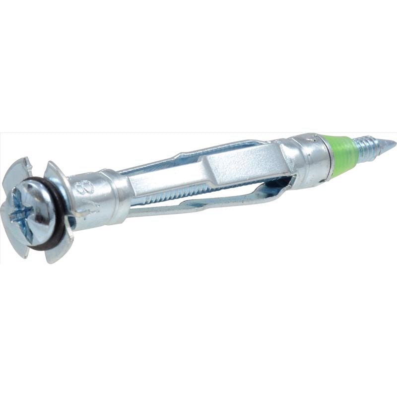 Hillman 370036 1/8 in. D X 1/8 LS in. L Metal Pan Head Drive Wall Anchors 100 pk