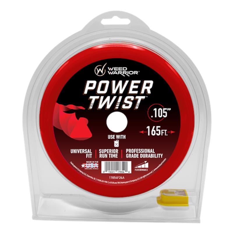 Weed Warrior 17854 Professional Grade .105 in. D X 165 ft. L Trimmer Line