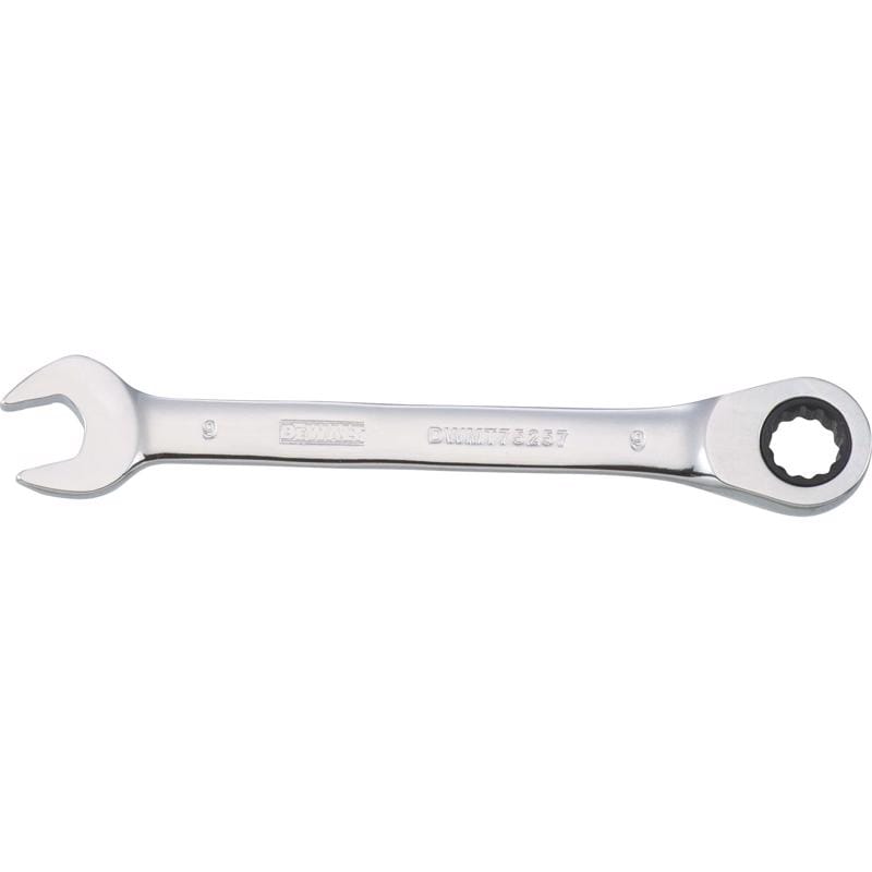 Dewalt DWMT75257OSP 9 mm X 9 mm Metric Ratcheting Combination Wrench 4-27/32 in. L 1 pc