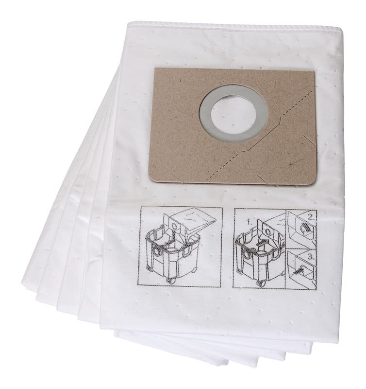 Fein 31345062010 Turbo II Dry Filter Bags 5 pc