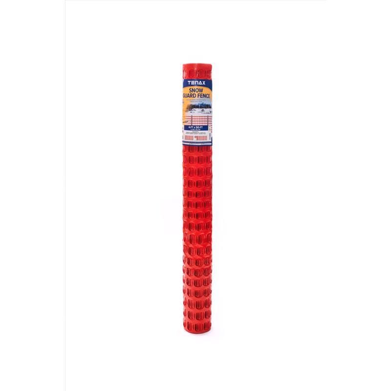 Tenax 82119004 4 ft. H X 50 ft. L Polyethylene Snow Guard Fence