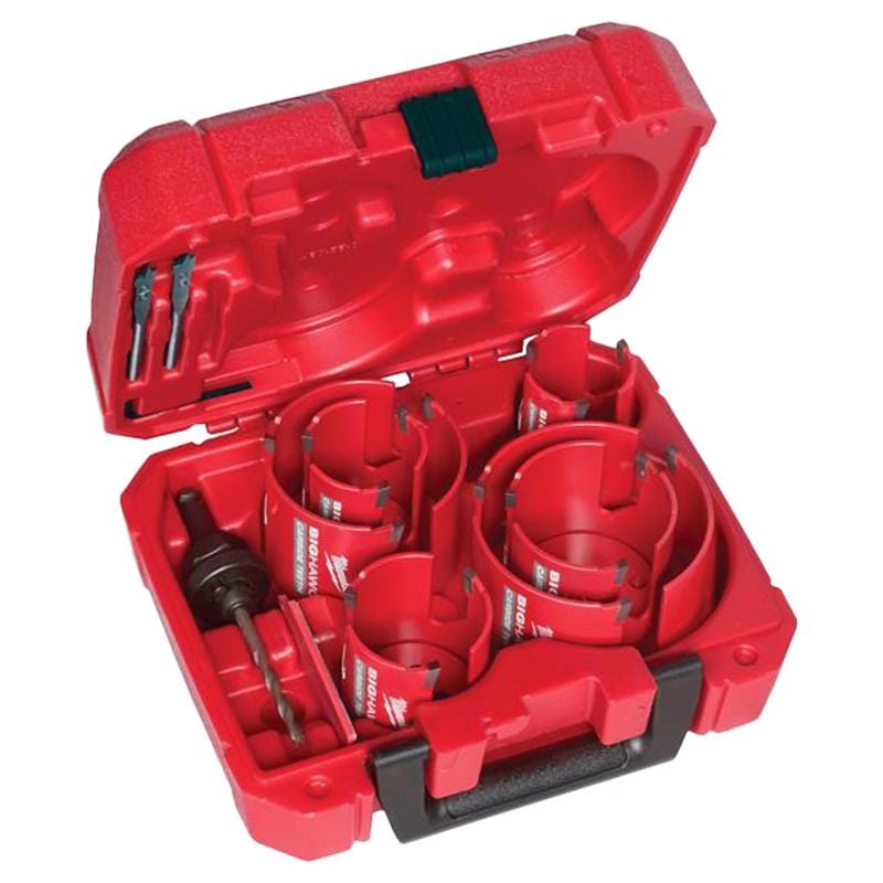Milwaukee 49-56-9290 Big Hawg Carbide Tipped Hole Saw Kit