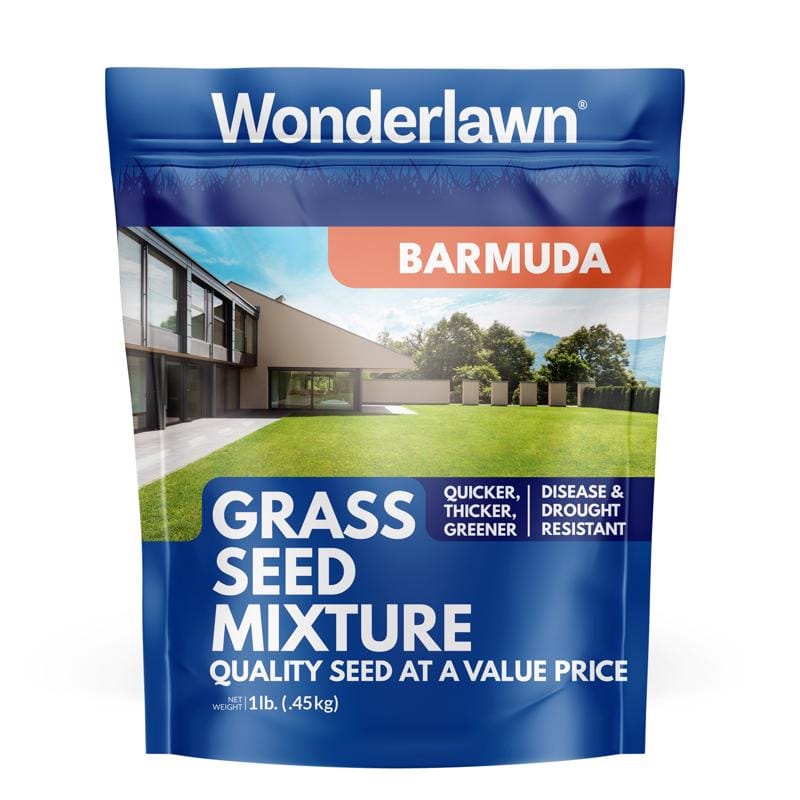 Barenbrug 10057 Wonderlawn Bermuda Grass Full Sun Grass Seed 1 lb