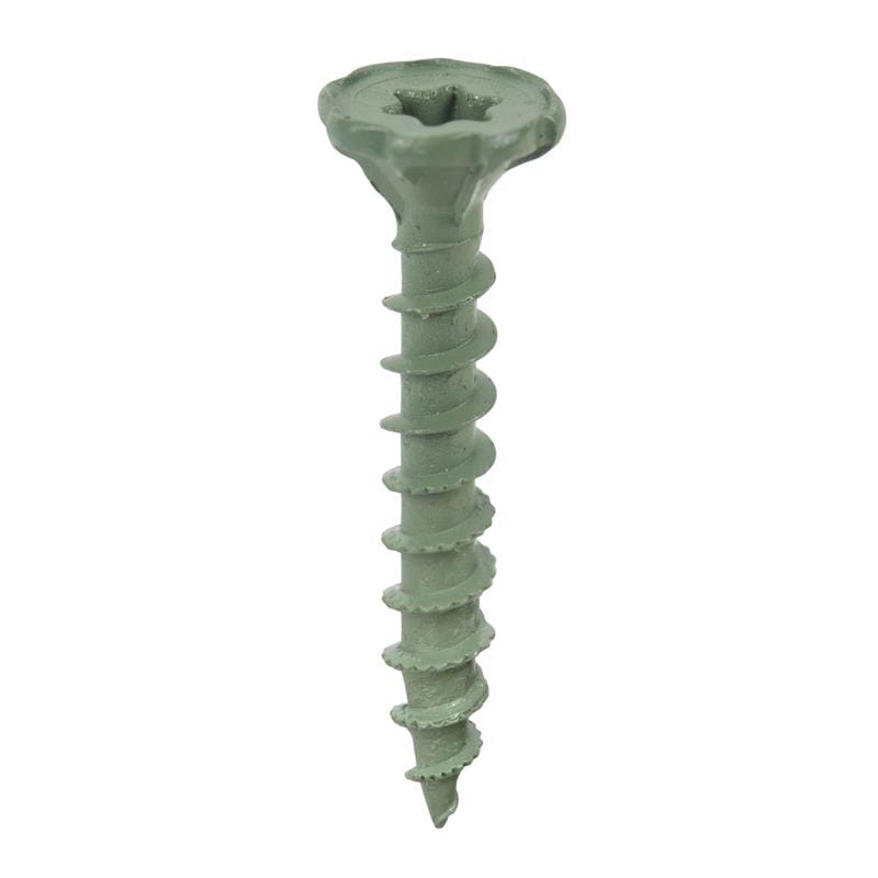 Backer-On 23510 No. 9 X 1-5/8 in. L Star Flat Head Serrated Cement Board Screws