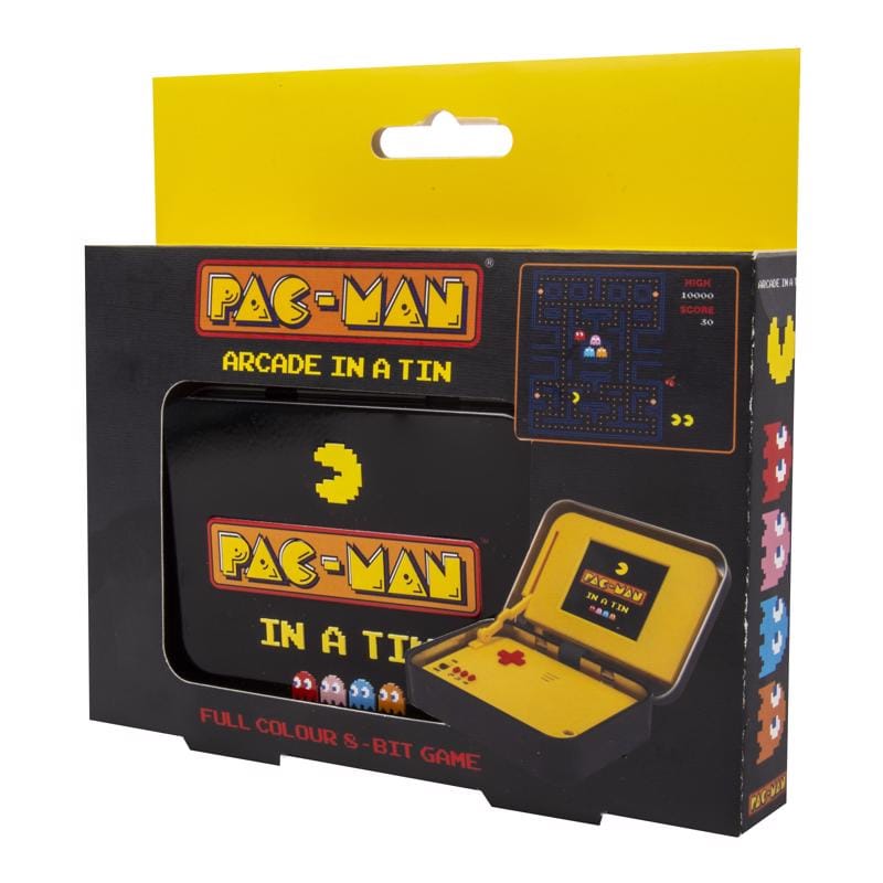 Pac-Man 320032 Fizz Pac Man Arcade in a Tin Yellow