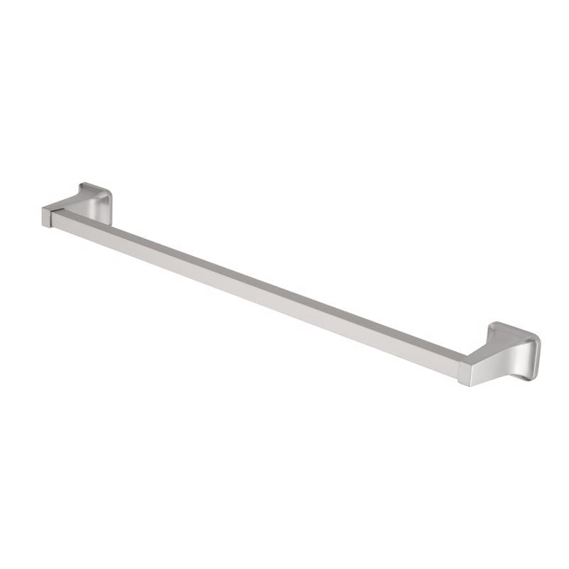 Oakbrook Collection BH-OB3024BN Brushed Nickel Towel Bar 25 in. L Die Cast Zinc