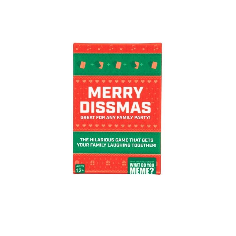 What Do You Meme MD469 Merry Dissmas Holiday Party Game Multicolored 266 pc
