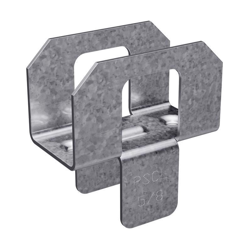 Simpson Strongtie PSCL 5/8-R50 Simpson Strong-Tie Galvanized Silver Steel Panel Sheathing Clip 50 pk