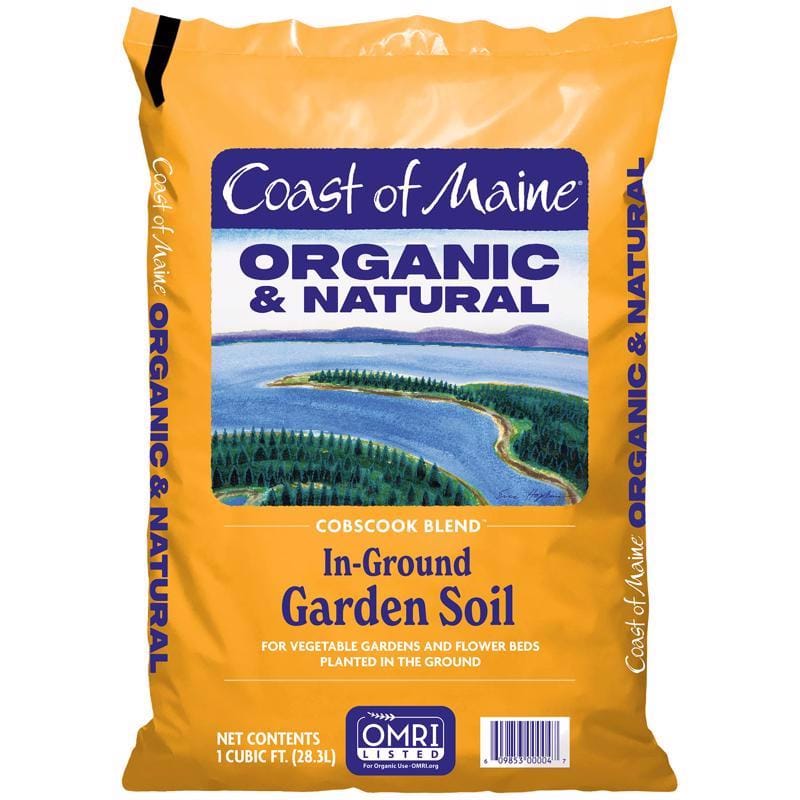 Coast of Maine CO1000 Cobscook Blend Organic Fruit and Vegetable Garden Soil 1 cu ft