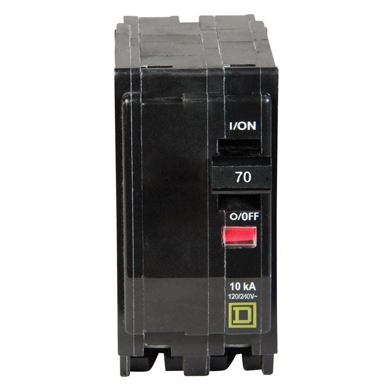 Square D QO270CP QO 70 amps Plug In 2-Pole Circuit Breaker