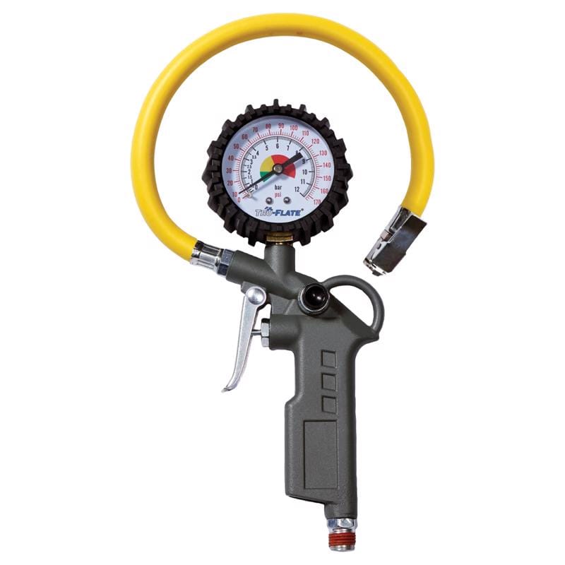 Tru-Flate TRFL17887 Infltr Gauge W/Hose 1/4"