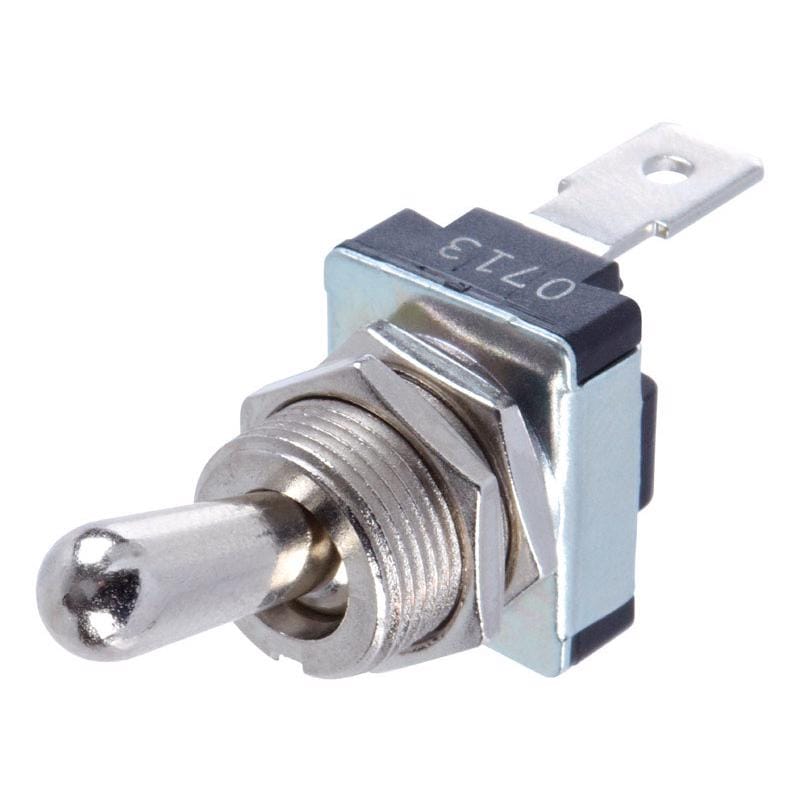 Jandorf 61310 21 amps Single Pole Kill Automotive/Marine Switch Black/Silver 1 pk