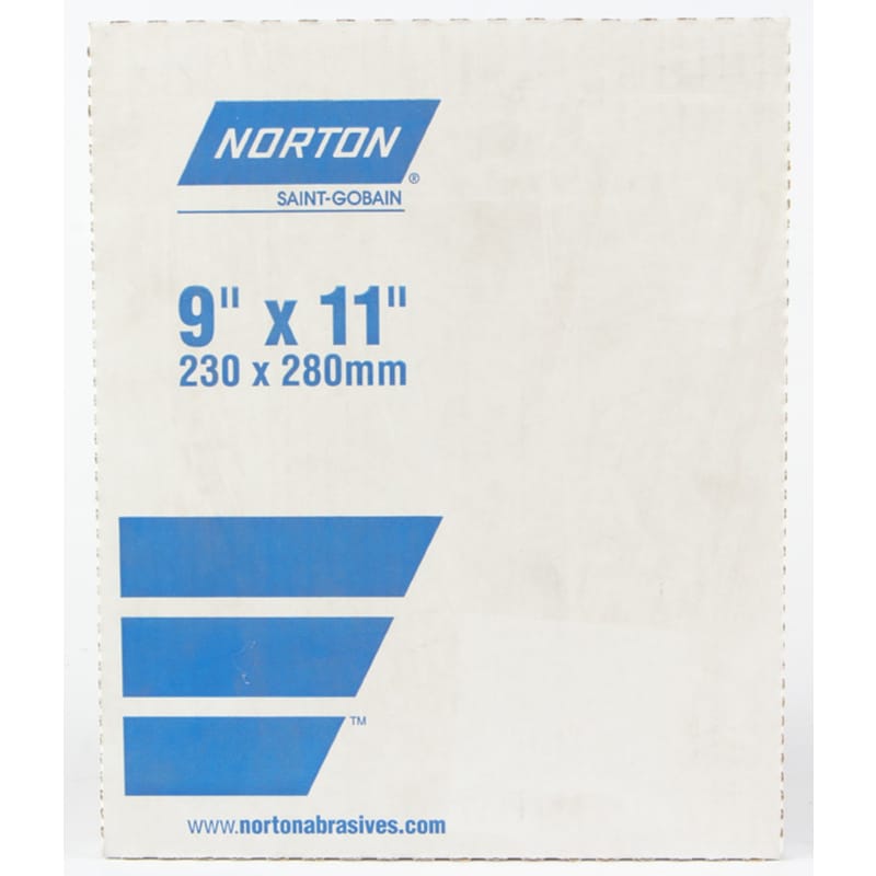 Norton 50382-038 11 in. L X 9 in. W 150 Grit Aluminum Oxide Sandpaper 1 pk