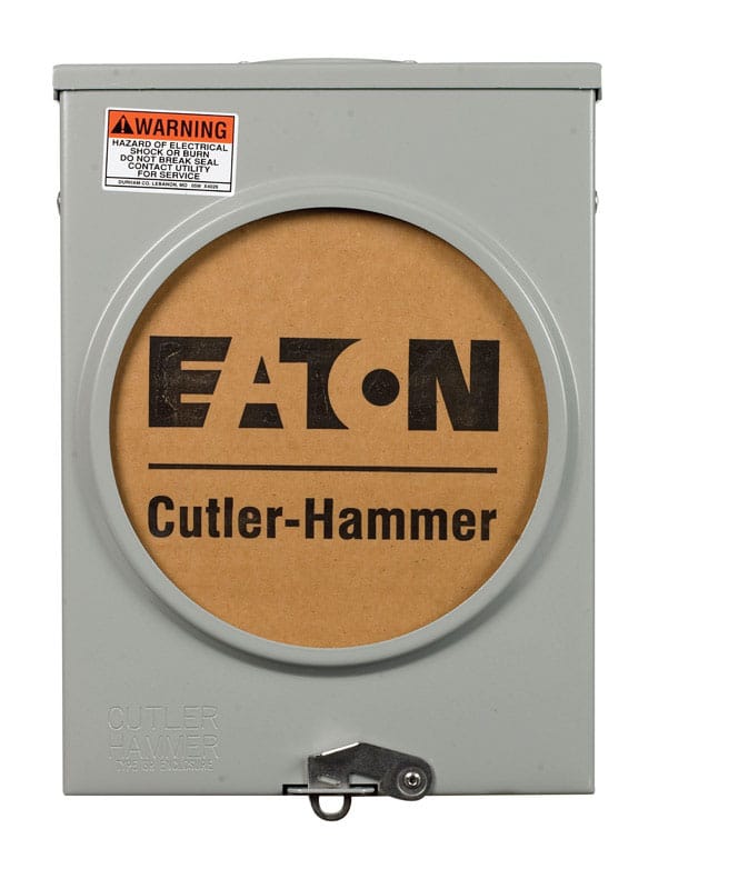 Eaton URS101BCH Cutler-Hammer 100 amps Ringless Overhead/Underground Meter Socket