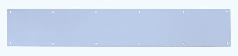 Tell DT100056 6 in. H X 34 in. L Satin Aluminum Kickplate