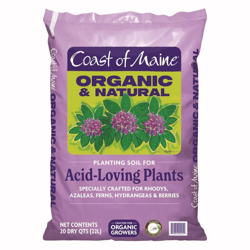 Coast of Maine AL3500 Organic Flower and Plant Planting Soil 20 qt. cap.