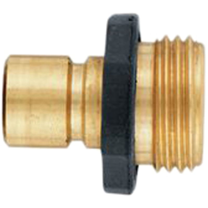 Orbit 58119N Brass Threaded Double Male Quick Connector Coupling