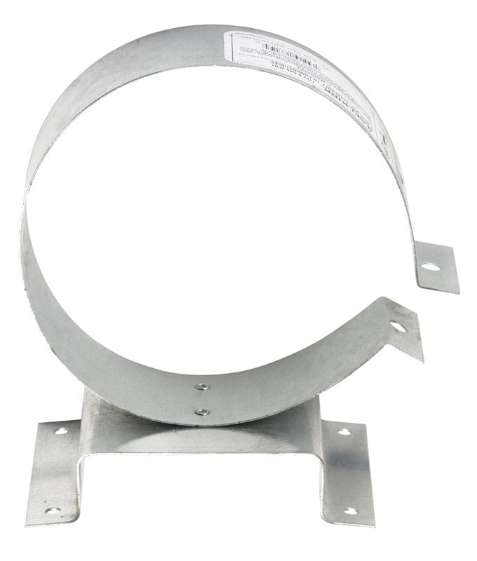 Selkirk 105430 5 in. Aluminum/Galvanized Steel Stove Pipe Wall Support Kit