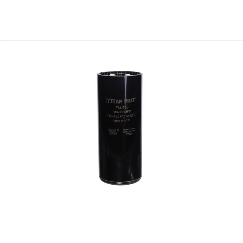 Titan Pro TMJ708 708-850 MFD 125 V Round Start Capacitor