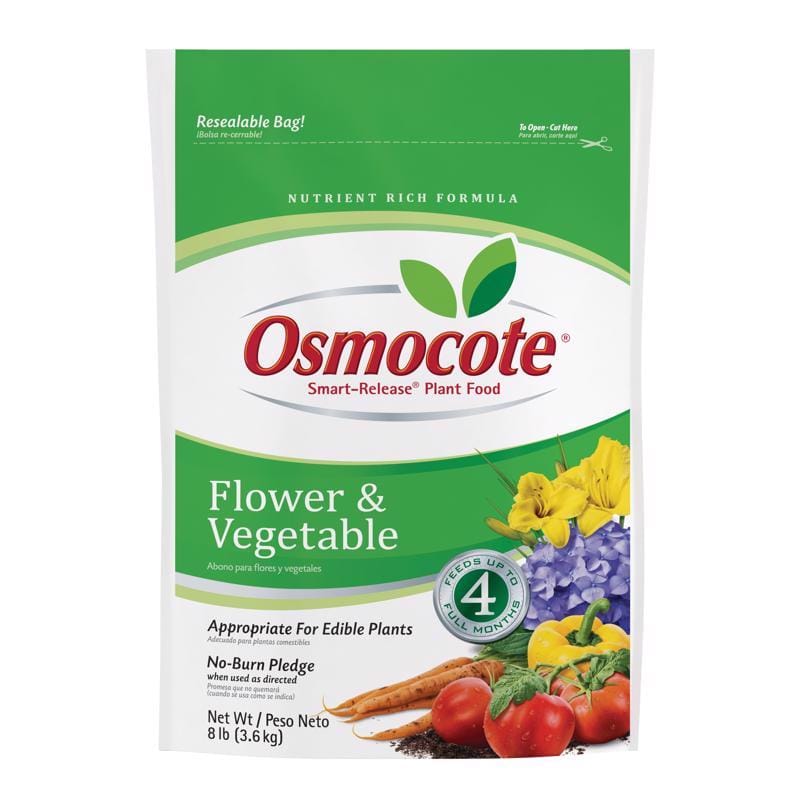 Osmocote 477960 Smart-Release Flower & Vegetable Granules Plant Food 8 lb