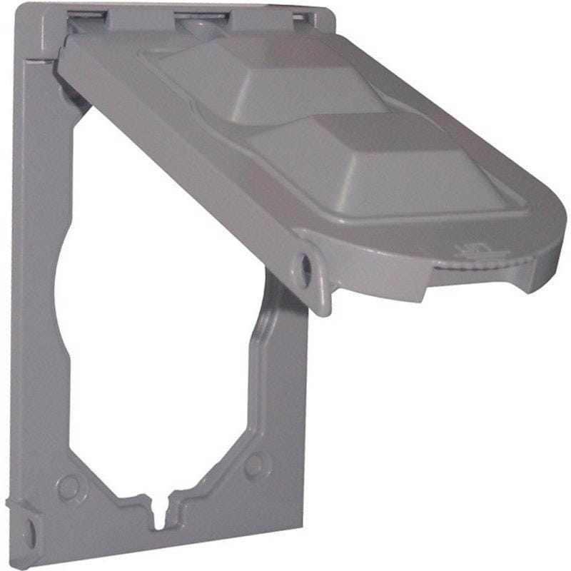 Sigma Engineered Solutions 14146 Rectangle Die-Cast Metal 1 gang 4.76 in. H X 3.01 in. W Multi-Use Cover