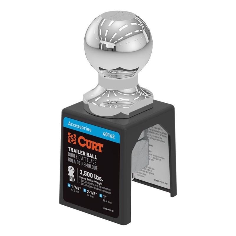 CURT 40162 Hitch Ball 1-7/8" 3500Lb