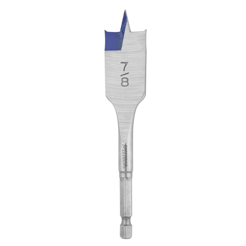 Irwin 87914 Speedbor 7/8 in. X 4 in. L Carbon Steel Wood Boring Bit Quick-Change Hex Shank 1 pc