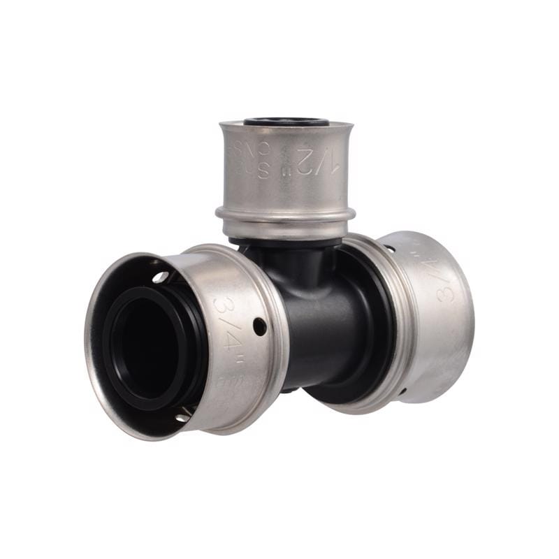 SharkBite UPP412Z PEX Press 3/4 in. Press each X 3/4 in. D Press each Poly Tee