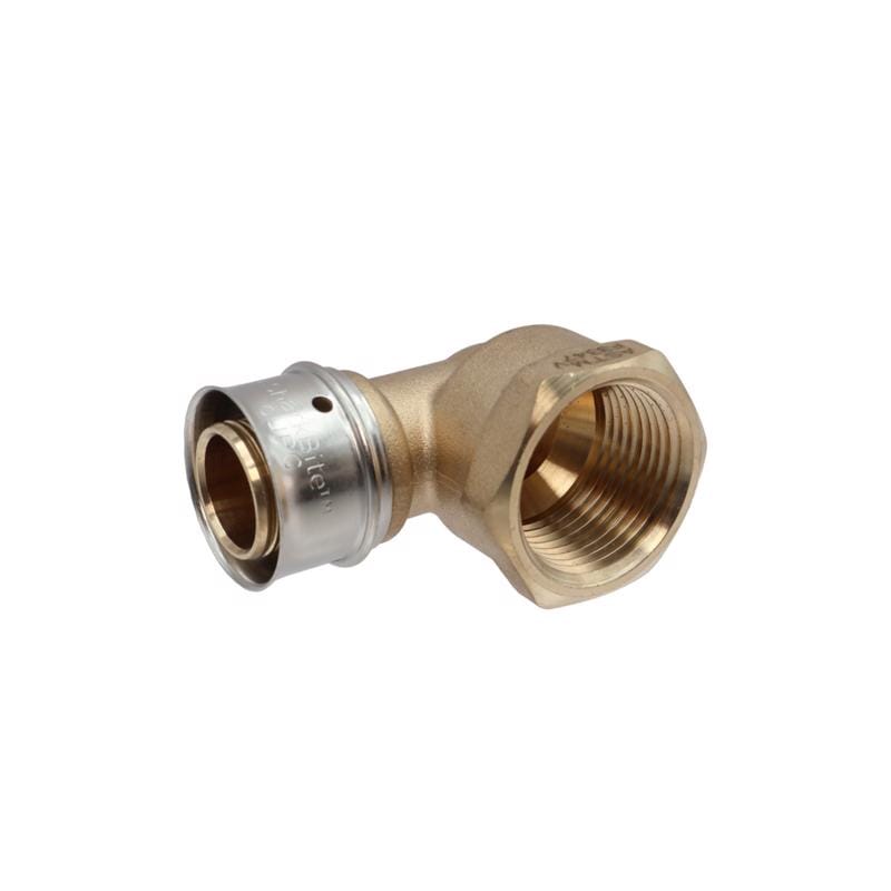 SharkBite UCP314Z PEX Press 3/4 in. Press each X 3/4 in. D FNPT each Brass Elbow