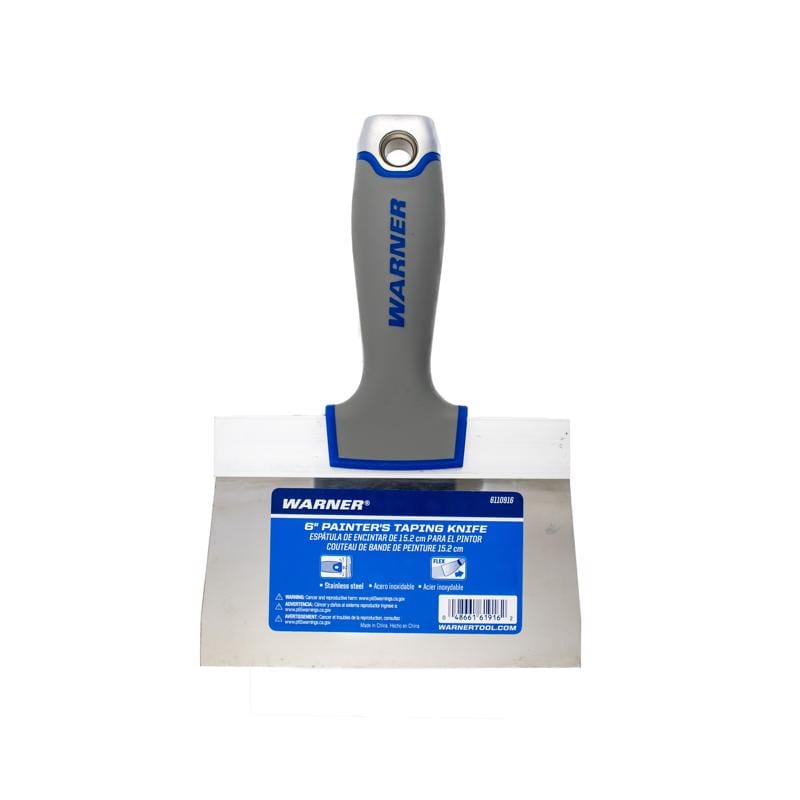 Warner 6110916 Stainless Steel Taping Knife 1 in. H X 8.9 in. W X 6 in. L