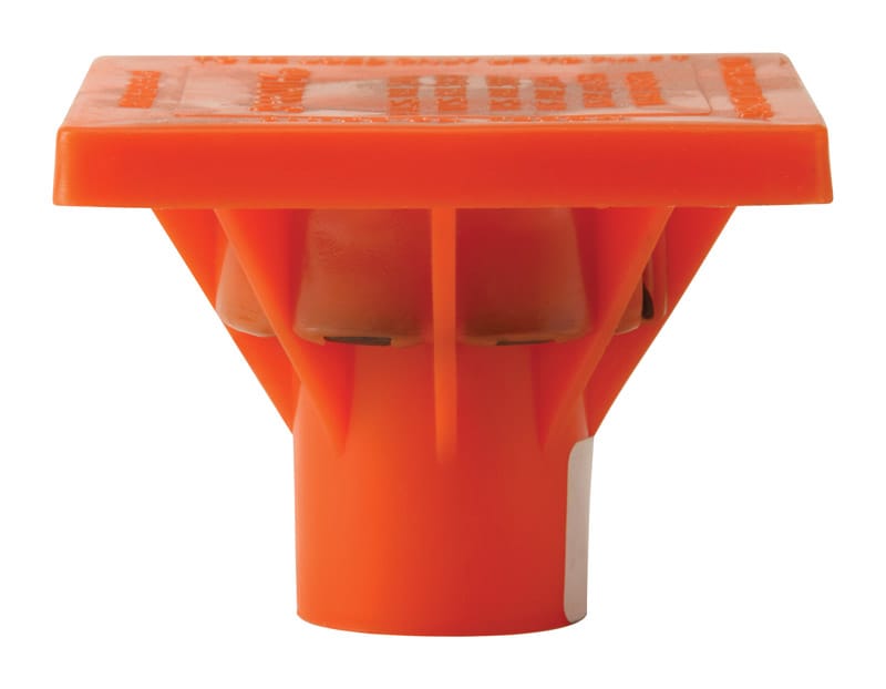 Grip-Rite CAPOSHA11EAI Plastic Osha Rebar Cap 0 in. D