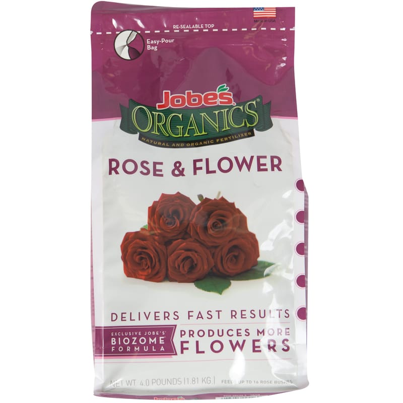 Jobe'S 09426NA Biozome Organic Granules Rose Plant Food 4 lb