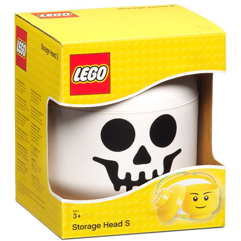 Lego 40311728 Licensed Skeleton Small Storage Head White 1 pc