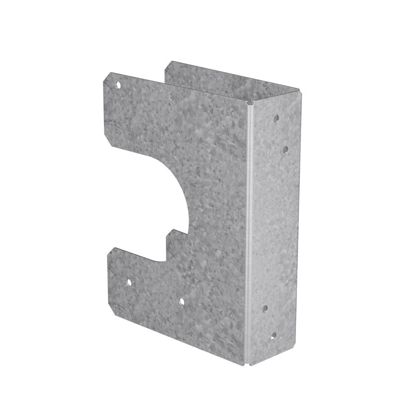 Simpson Strong-Tie SS1.5 6 in. H X 1.56 in. W 16 Ga. Galvanized Steel Stud Shoe