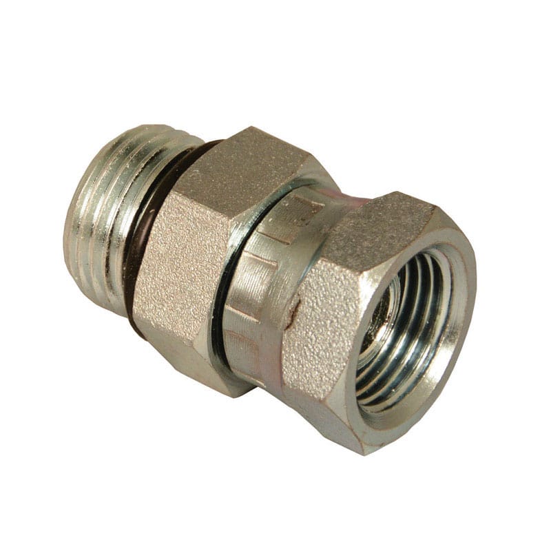 Apache 39005675 Steel 3/8 in. D X 1/4 in. D Hydraulic Adapter 1 pk