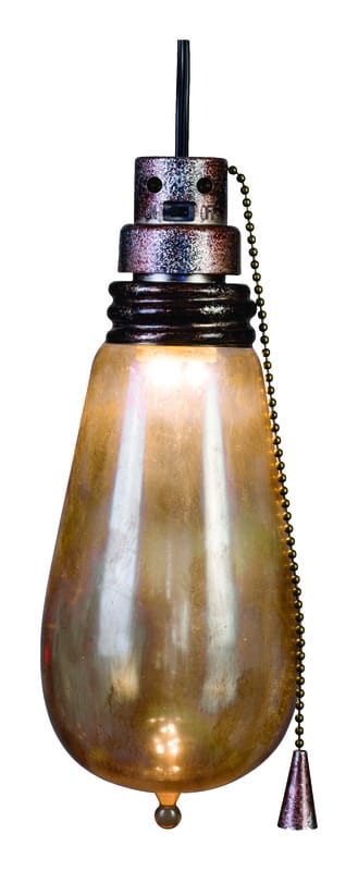 Gemmy 72941 White 9.65 in. LED Prelit Edison Lights