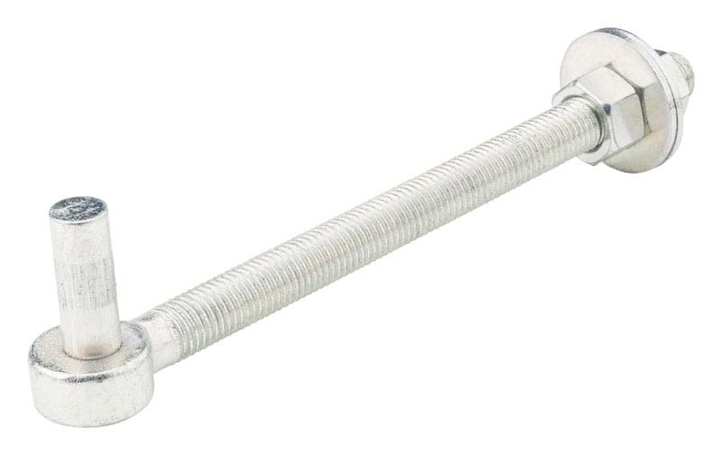 National Hardware N130-641 10 in. L Zinc-Plated Silver Steel Bolt Hook 1 pk